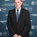 Chris Waller at the Longines World's Best Racehorse Awards