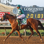 Accelerate after winning the Pacific Classic - credit: EmilyShields
