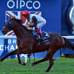 Cracksman winning the Qipco Champions Stakes 2018 - credit: Longines